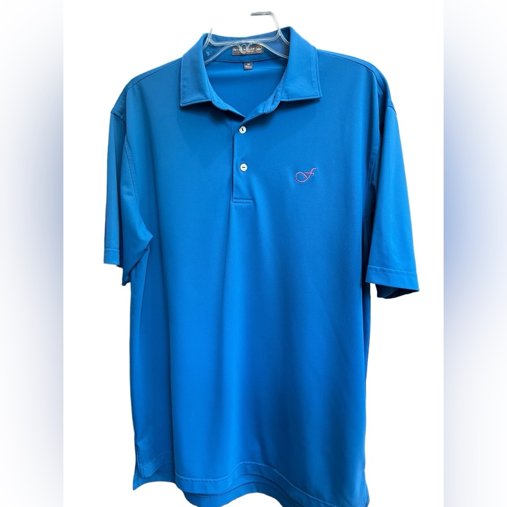 Peter Millar Three Button Collared Polo Shirt. Si… - image 1